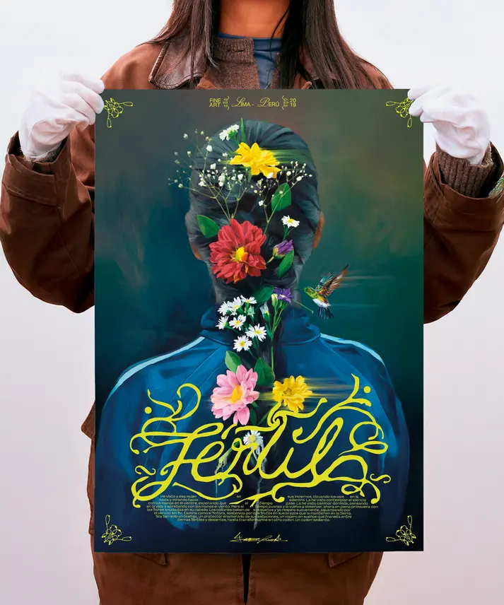 Póster “Fértil” – Jade Rivera World