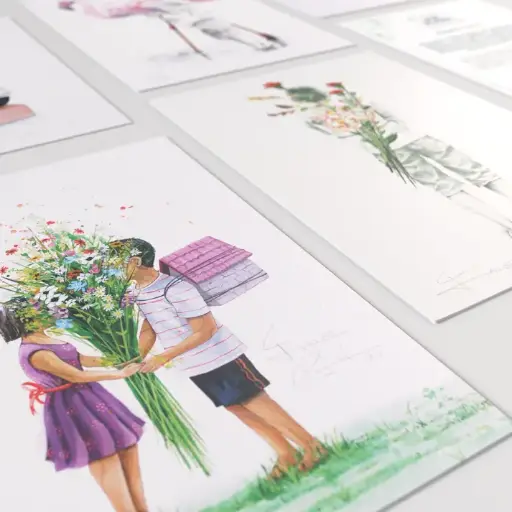 PACK DE 5 PRINTS FULL COLOR DE JADE RIVERA – EDICIÓN LIMITADA 