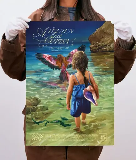 Póster “Alguien nos cuida” – Jade Rivera World